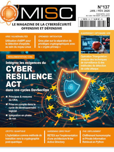 Cyber Resilience Act / DevSecOps : mise en perspective et intégration dans le run